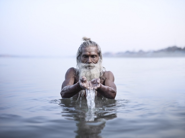 Святые люди Индии в фотографиях Джоя Лоренса
