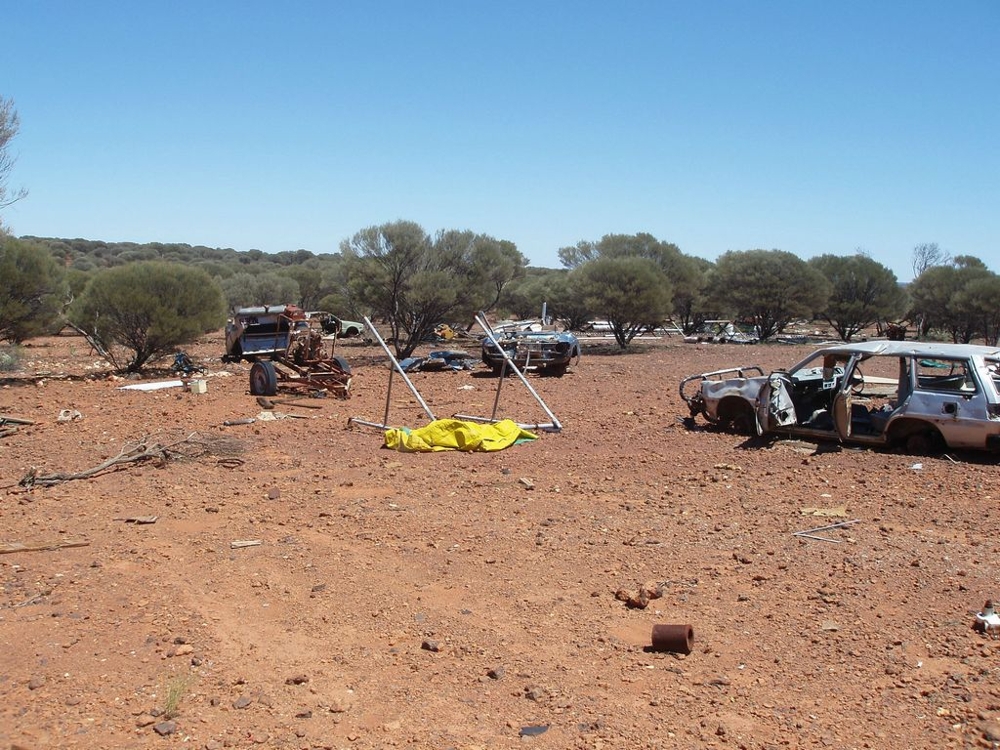 Заброшенный золотой рудник в западной Австралии