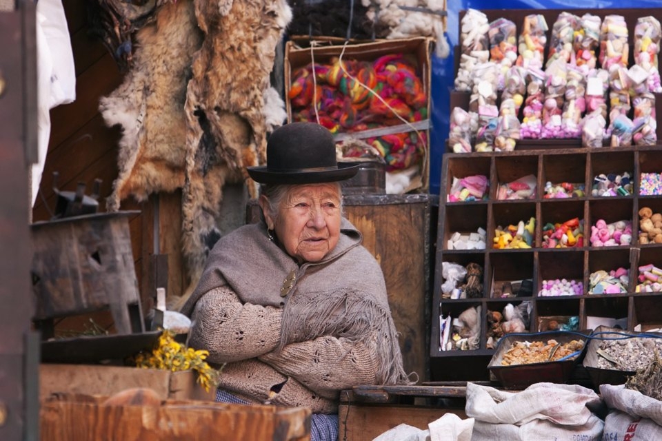 Рынок ведьм в Боливии