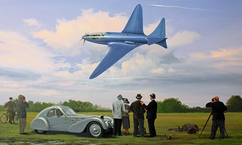Синяя мечта Bugatti