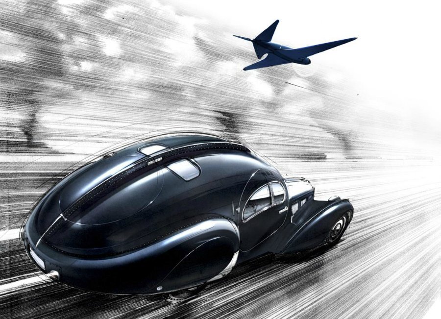 Синяя мечта Bugatti