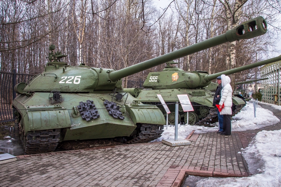 Выставка военной техники в Парке Победы