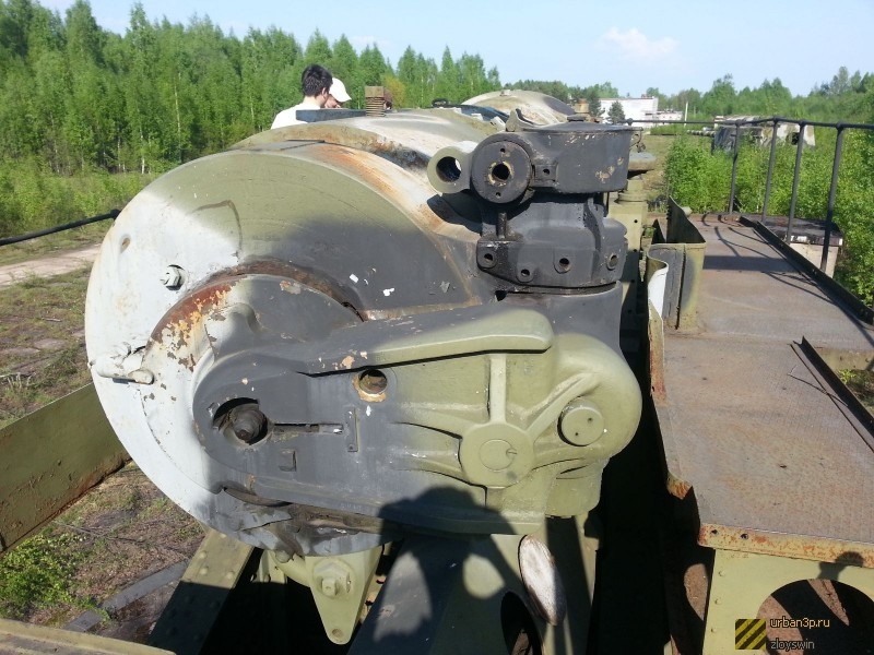406-мм и 305-мм артустановки на Ржевском полигоне