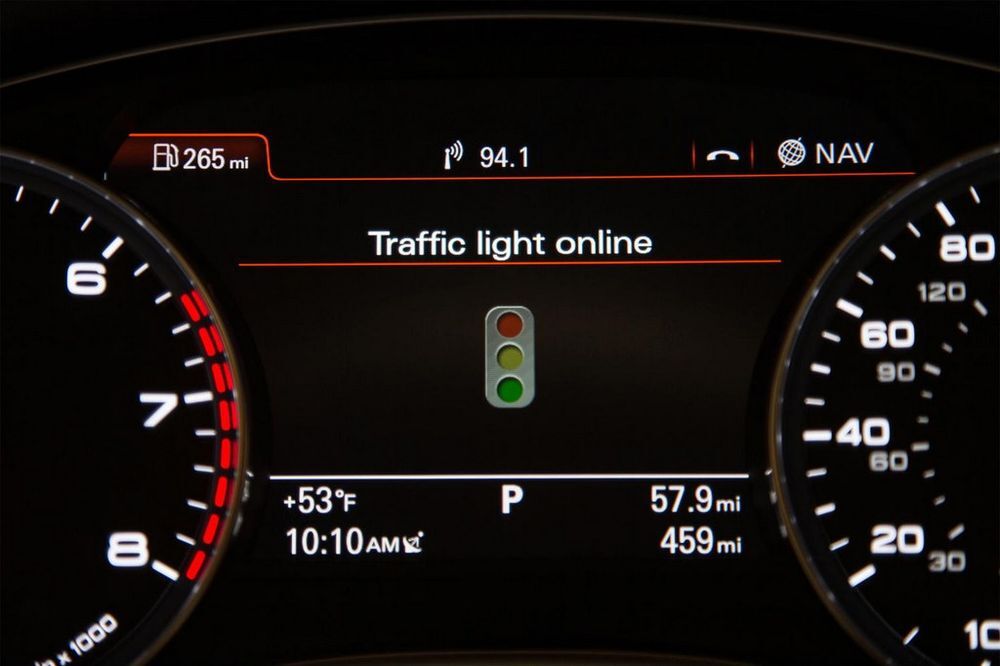 В Audi научились распозновать язык светофоров