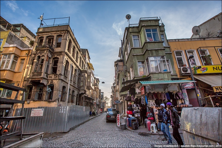 Прогулка по улочкам Стамбула