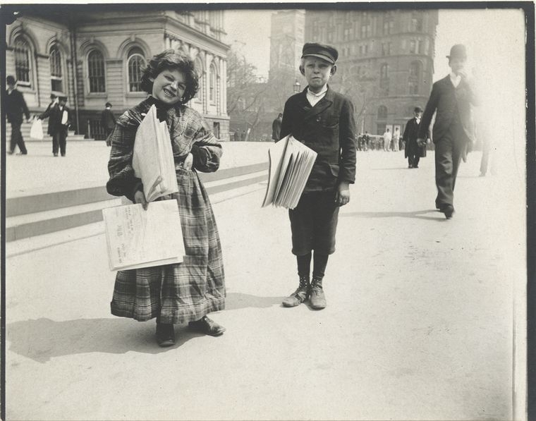 Жители Нью-Йорка в 1896 году в фотографиях Алис Остин