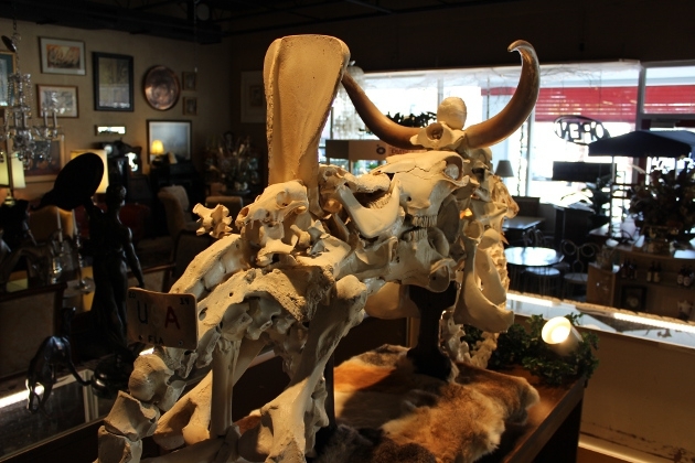 Мотоцикл сделанные из костей коровы!