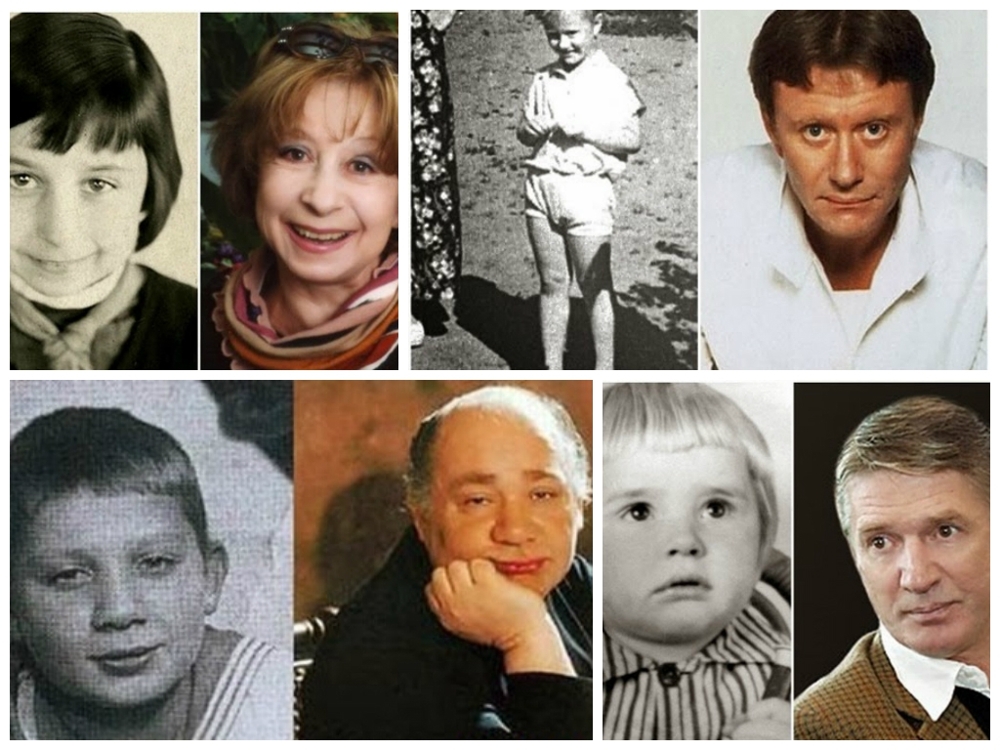 Как выглядели наши любимые актёры в детстве