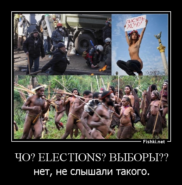 Чо? Elections? Выборы??