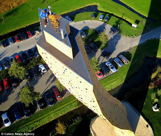 Скалодром Excalibur в Гронингене — самый высокий скалодром в мире… 