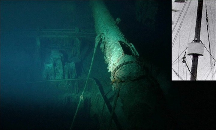 Фотографии затонувшего «Титаника»