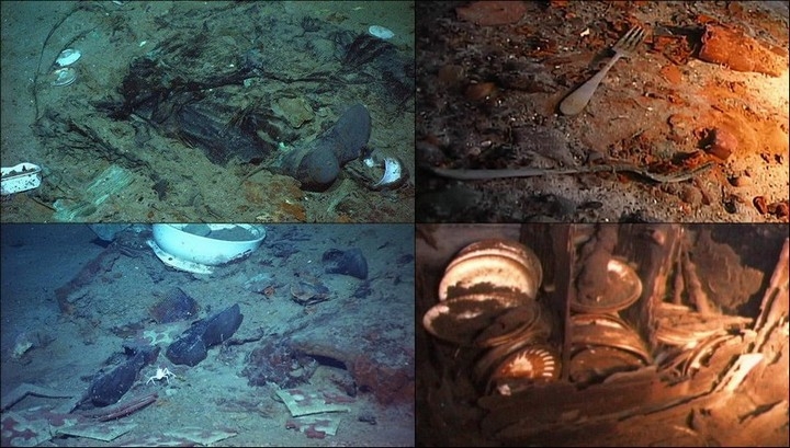 Фотографии затонувшего «Титаника»