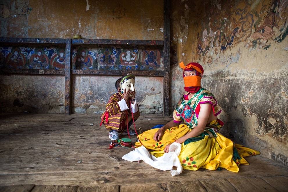 Фестиваль в Бутане 