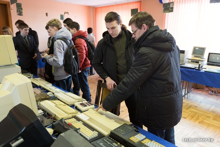 Выставка ретрокомпьютеров в Минске