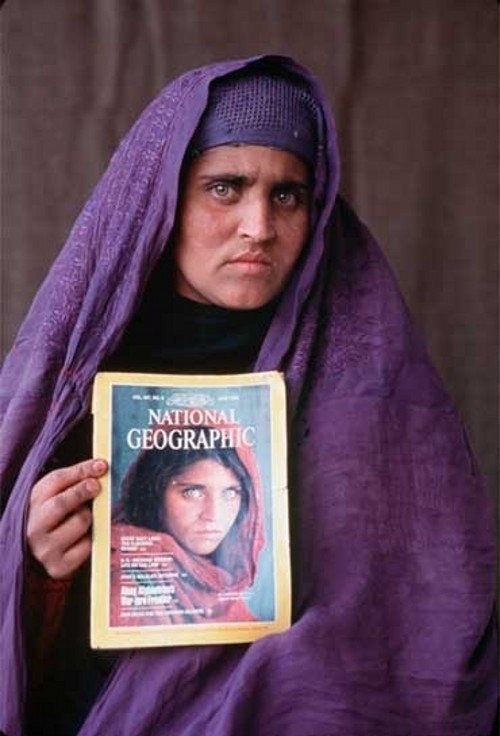  Афганская девушка Шарбат Гула 