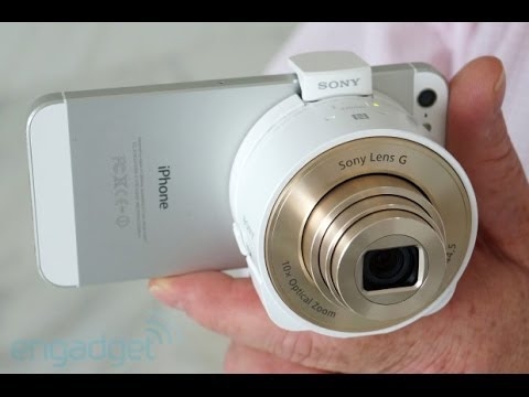 Sony Cyber-Shot DSC-QX100 - камера, дополняемая смартфоном 