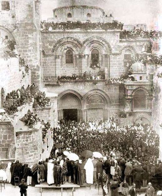 Деревянная лестница в Иерусалиме, простоявшая 100 лет на одном месте 