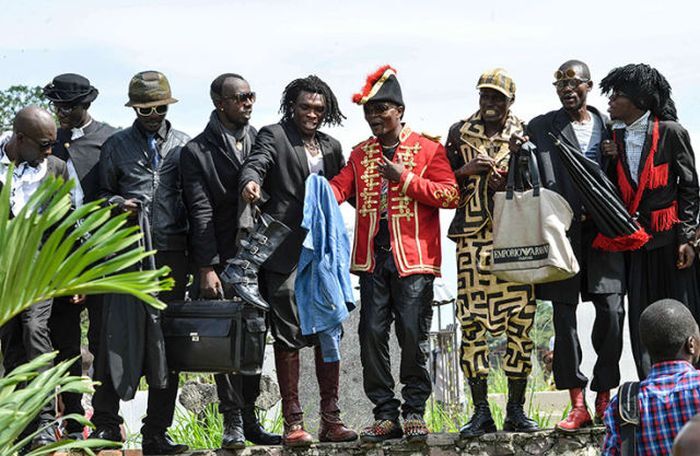 Современные модники из Конго 