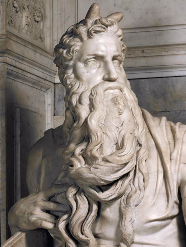 Микеланджело Буанаротти, «Моисей», 1513-1515 г.