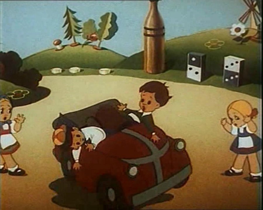 Автомобильные мультфильмы