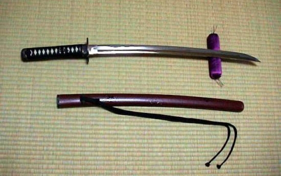  Холодное оружие - Японский меч.