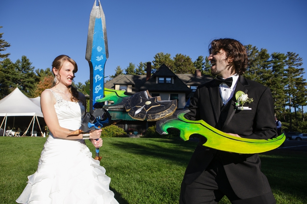Американцы устроили свадьбу в стиле World of Warcraft