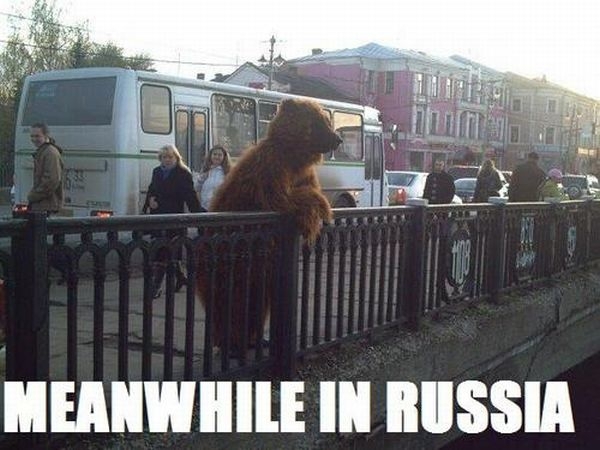 Meanwhile in Russia