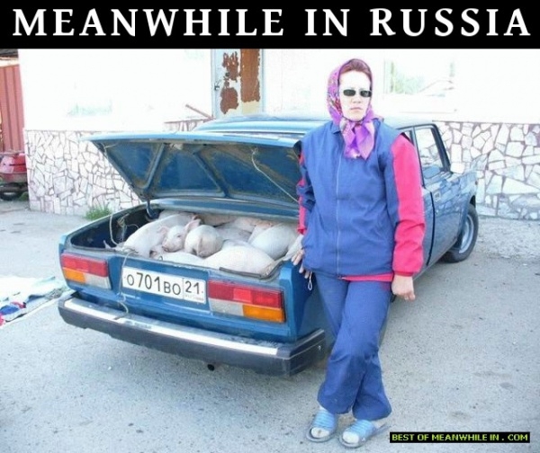 Meanwhile in Russia