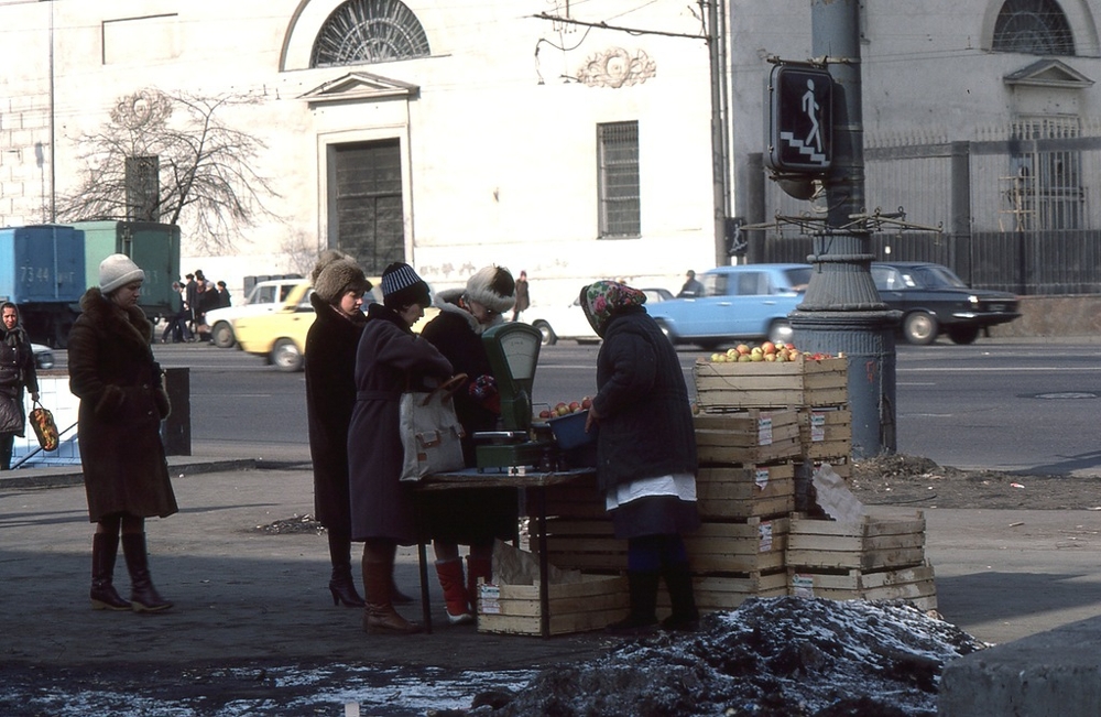 Москва 1984 года в фотографиях иностранного туриста