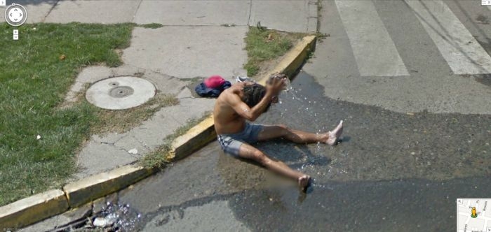 Снимки из жизни, сделанные камерами Google Street View