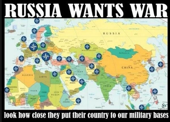 Символика фашистов и NATO.