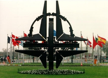 Символика фашистов и NATO.