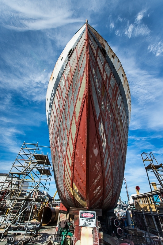 Экскурсия по верфи Sydney Heritage Fleet