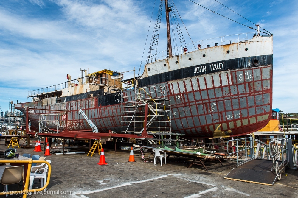 Экскурсия по верфи Sydney Heritage Fleet