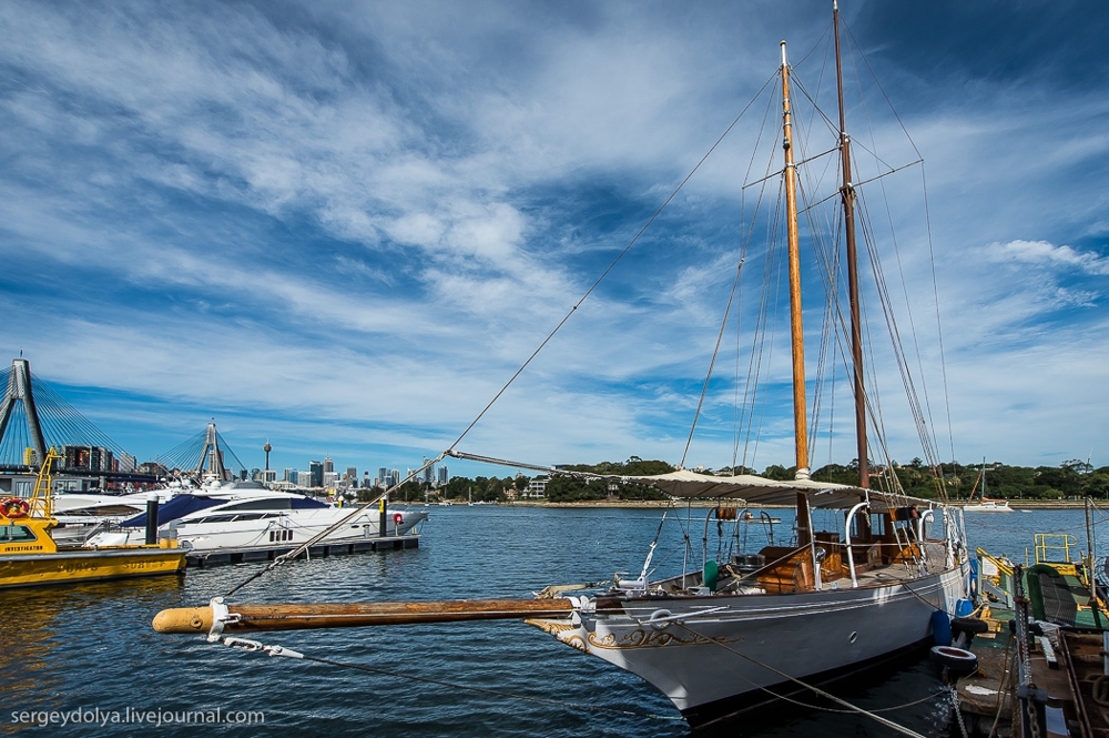 Экскурсия по верфи Sydney Heritage Fleet