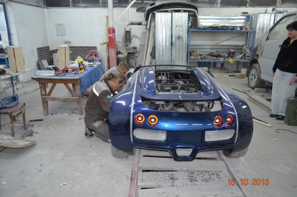 Казахстанский Bugatti Veyron для детей