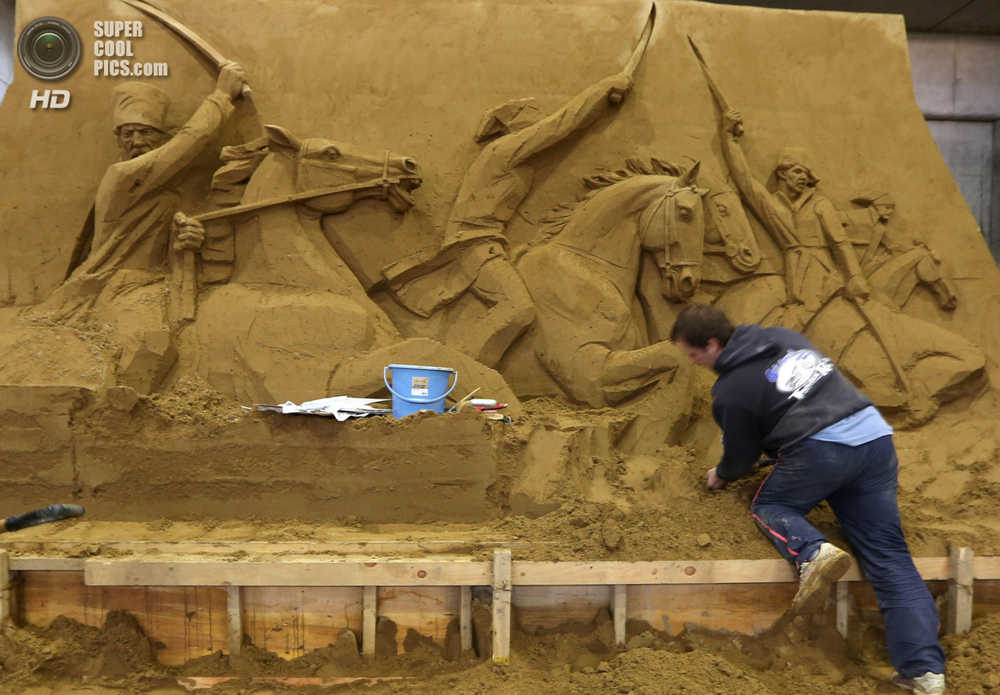 Японцы готовят выставку песчаных скульптур о России