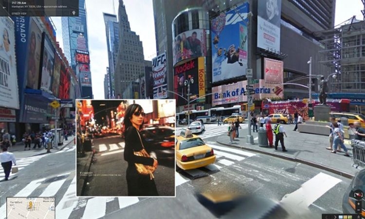 Обложки культовых альбомов "глазами" Google Street View