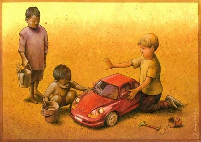 Карикатурист Pawel Kuczynski