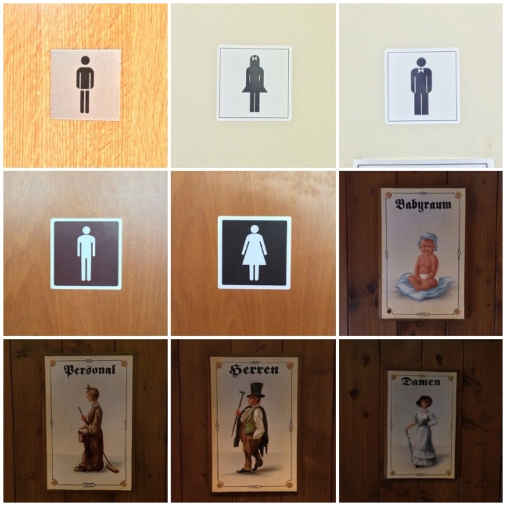 Туалетные таблички