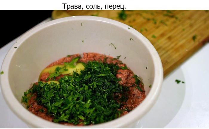 Необычный мясной рулет  