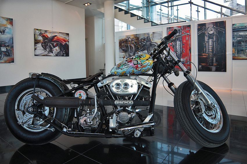 Harley-Davidson Shovelhead Old Pew