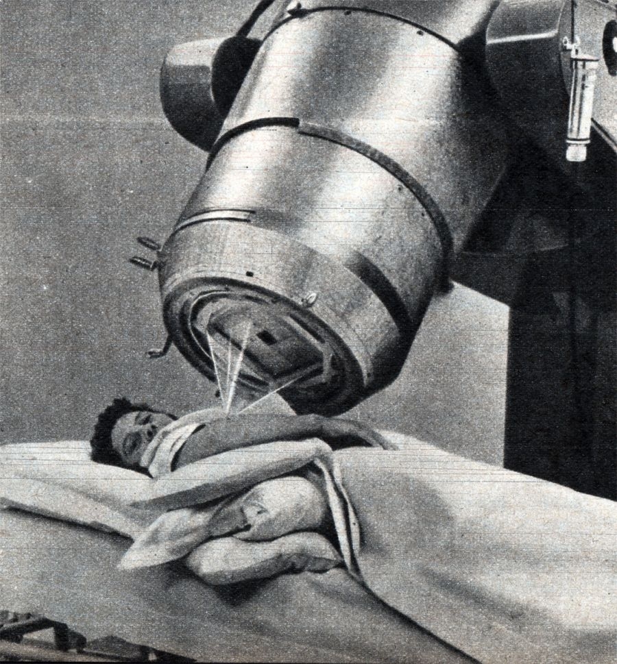 Экспериментальное медицинское оборудование прошлого 