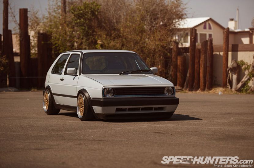 VW Golf II с 2,8-литровым двигателем VR6