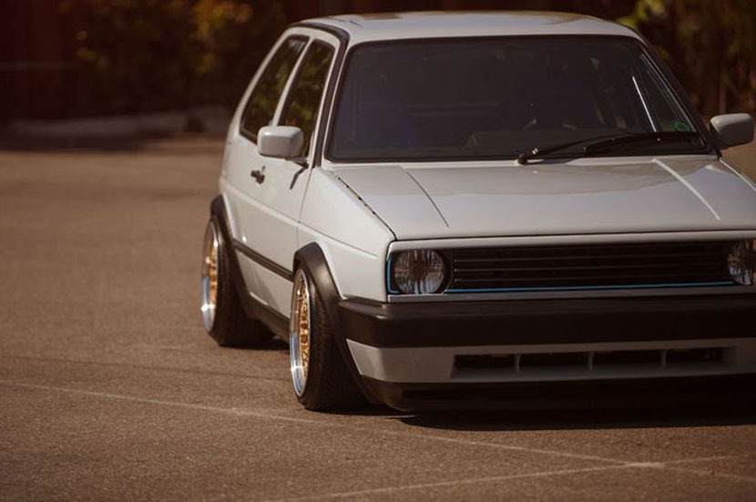 VW Golf II с 2,8-литровым двигателем VR6