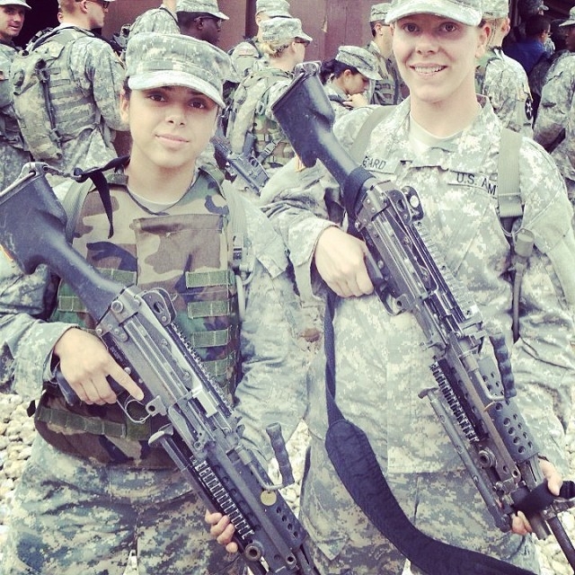 Инстаграмы девушек-военных США