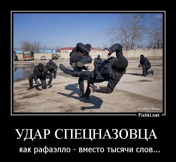 Удар спецназовца 