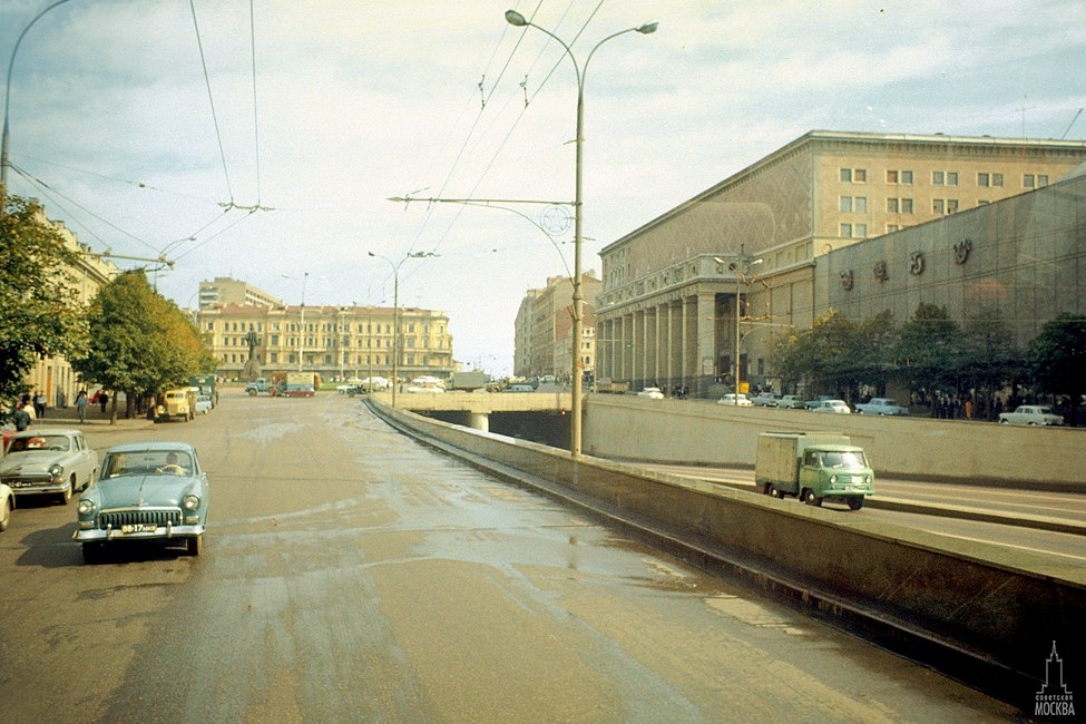 Москва 60-х в цвете