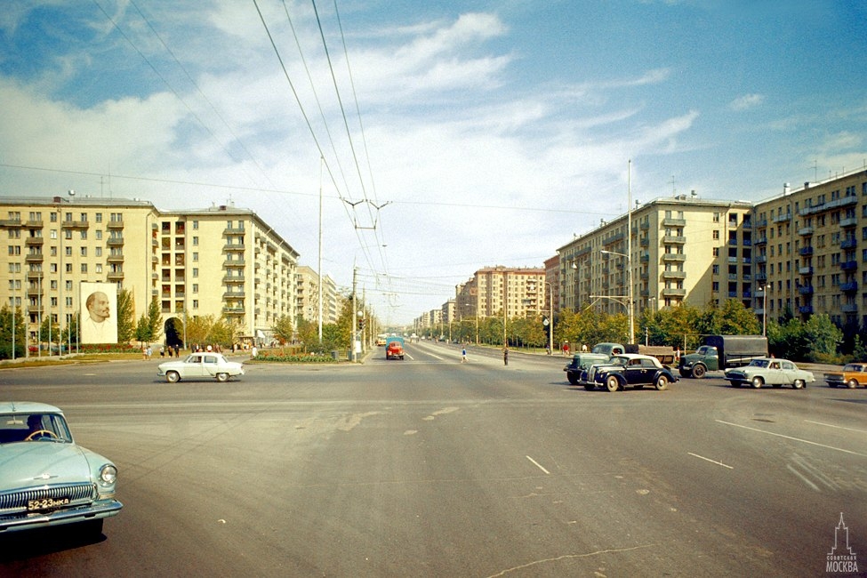 Москва 60-х в цвете