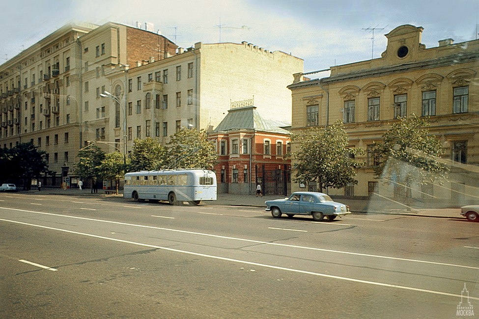 Москва 60-х в цвете